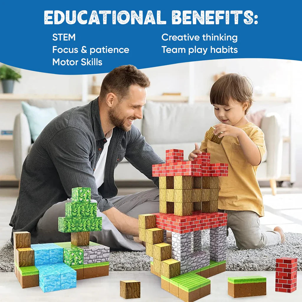 STEM Learning Magnetic Building Block