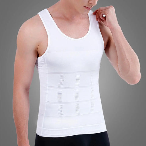 Reductive Girdle Man Slimming Body Shaper Skinny Compression Shirt Men Underwear Fat Burning Abdominal Binder For Man Corset Men