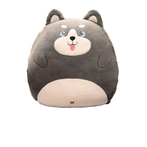 Cartoon Animal Plush Pillow with Holes