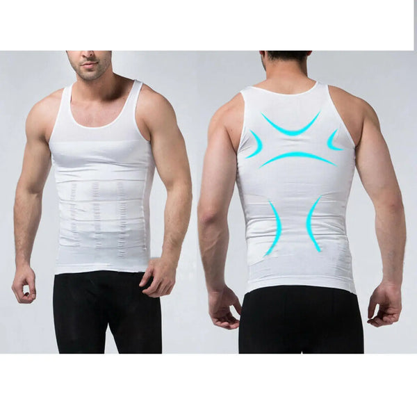 Reductive Girdle Man Slimming Body Shaper Skinny Compression Shirt Men Underwear Fat Burning Abdominal Binder For Man Corset Men