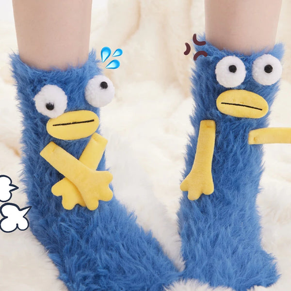 Funny Cartoon Unisex Winter Sock