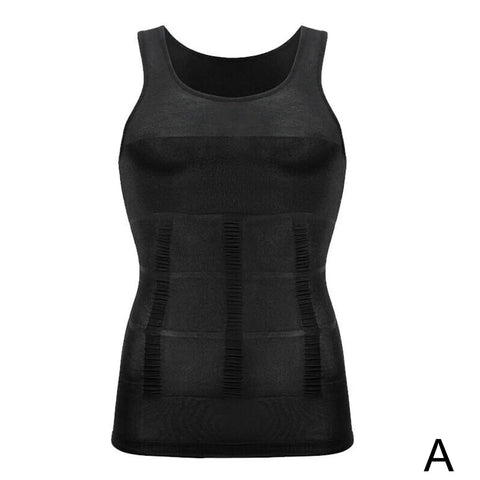 Reductive Girdle Man Slimming Body Shaper Skinny Compression Shirt Men Underwear Fat Burning Abdominal Binder For Man Corset Men