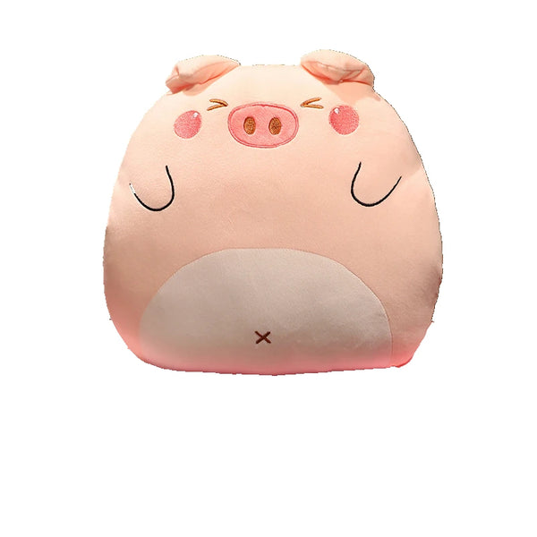 Cartoon Animal Plush Pillow with Holes