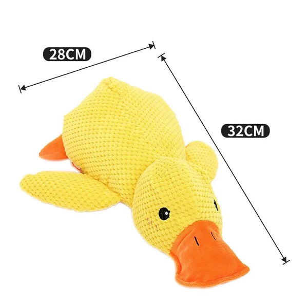 HOOPET Dog Sleeping Toy Duck Chew Sounding Toy for Small Medium Large Dogs Outdoor Interactive Pet Training Toy Dog Accessories