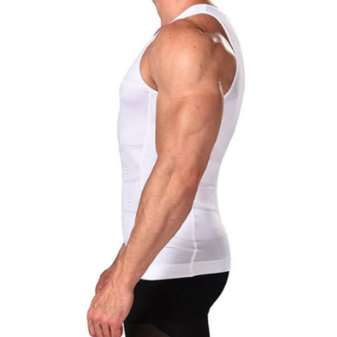 Reductive Girdle Man Slimming Body Shaper Skinny Compression Shirt Men Underwear Fat Burning Abdominal Binder For Man Corset Men