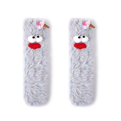 Funny Cartoon Unisex Winter Sock