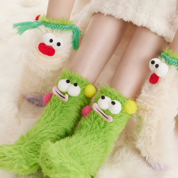 Funny Cartoon Unisex Winter Sock